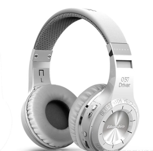 Bluedio Headphones White & Silver