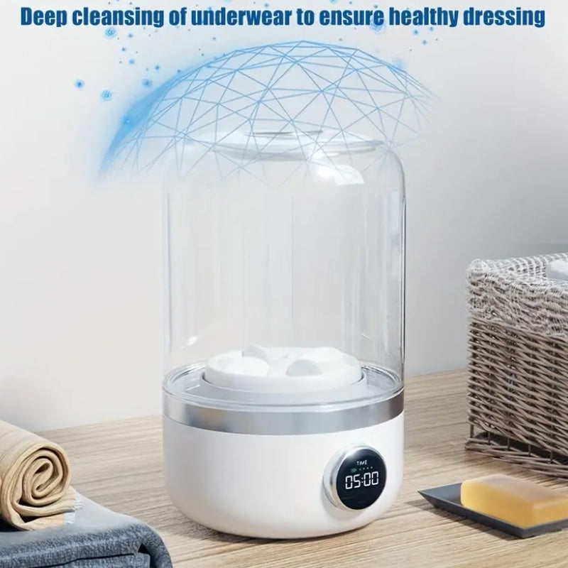 Portable Mini Washer, USB Rechargeable Cordless