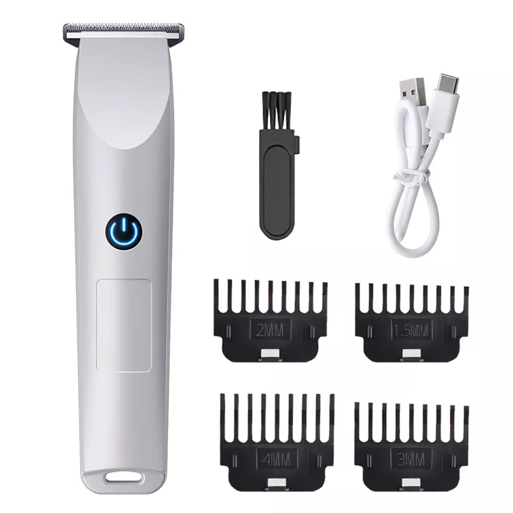 Rechargeable Men's Electric Beard Shaver Hair Clipper