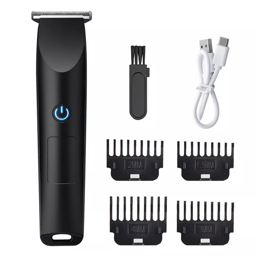 Rechargeable Men's Electric Beard Shaver Hair Clipper