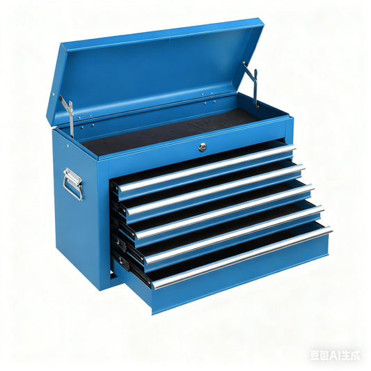 5 Drawer Lockable Steel Tool Chest